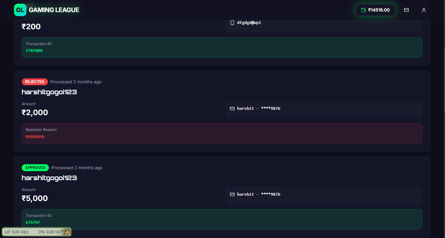 Gaming League